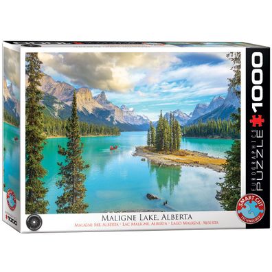 Eurographics 6000-5430 Malign Lake Alberta 1000-Teile Puzzle