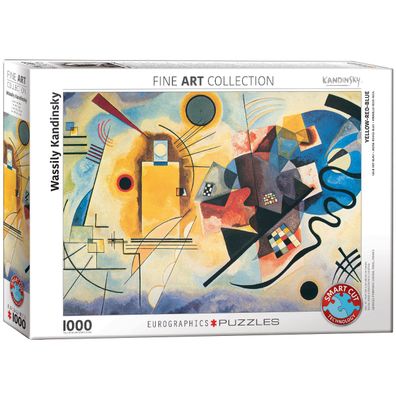 Eurographics 6000-3271 Gelb rot blau von Wassily Kandinsky 1000 Teile Puzzle