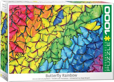 EuroGraphics 6000-5603 Schmetterling Regenbogen 1000 Teile Puzzle