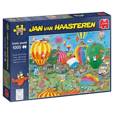 JUMBO 20024 Jan van Haasteren Miffy wird 65 Hurra! 1000 Teile Puzzle