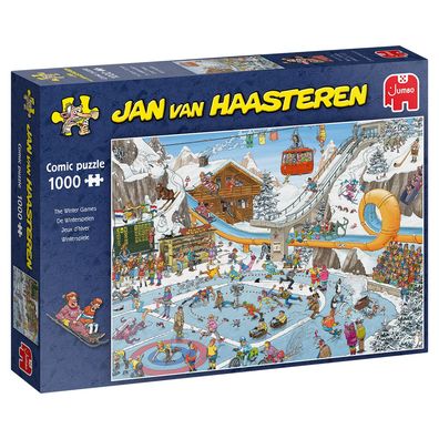 Jumbo 19065 Jan van Haasteren Winterspiele 1000 Teile Puzzle