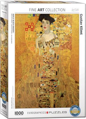 EuroGraphics 6000-9947 Gustav Klimt Die Goldene Adele 1000 Teile Puzzle