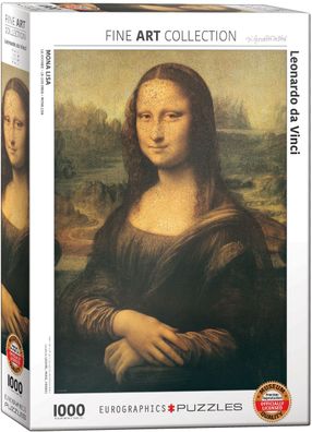 EuroGraphics 6000-1203 Leonardo Da Vinci Mona Lisa 1000 Teile Puzzle