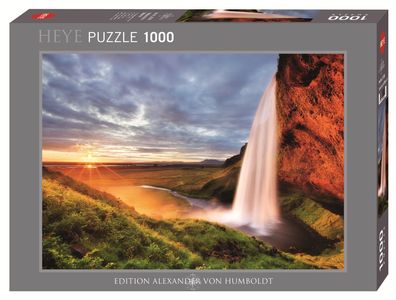 HEYE 29769 Edition Humboldt Seljalandsfoss Waterfall 1000 Teile Puzzle