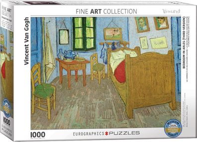 EuroGraphics 6000-0838 Vincent van Gogh Schlafzimmer in Aries (Dritte Fassung) ...