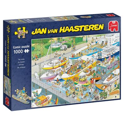 Jumbo 19067 Jan van Haasteren Die Schleuse 1000 Teile Puzzle