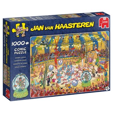 Jumbo 19089 Jan van Haasteren Zirkus-Akrobatik 1000 Teile Puzzle