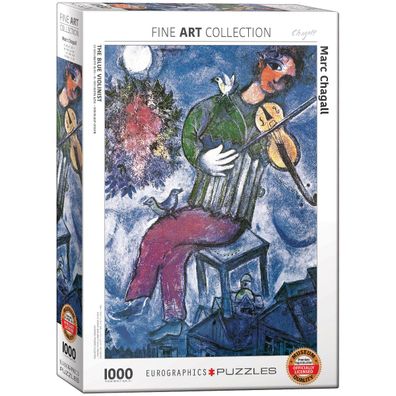 Eurographics 6000-0852 Marc Chagall Der blaue Geiger 1000 Teile Puzzle