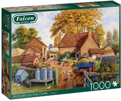 Falcon 11274 Finlay Herbst auf der Farm 1000 Teile Puzzle