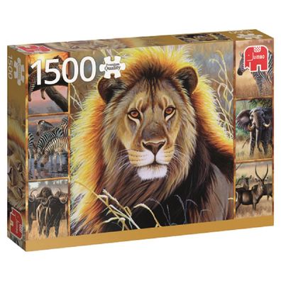 Jumbo 18356 Afrikanische Schönheit 1500 Teile Puzzle