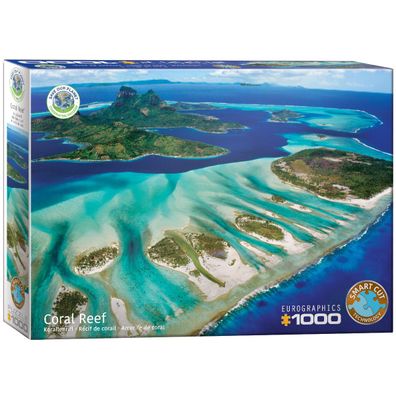 EuroGraphics 6000-5538 Rette den Planeten - Korallenriff - 1000 Teile Puzzle
