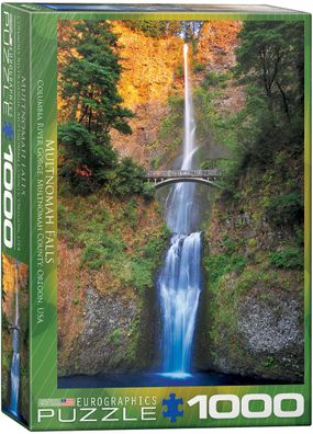 EuroGraphics 6000-0546 Multnomah Falls, Oregon 1000 Teile Puzzle