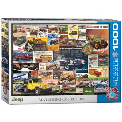 Eurographics 6000-0758 Jeep Werbung 1000 Teile Puzzle