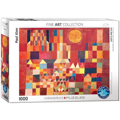 EuroGraphics 6000-0836 Burg und Sonne von Paul Klee 1000-Teile Puzzle