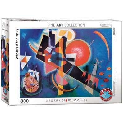 EuroGraphics 6000-1897 Im Blau von Wassily Kandinsky 1000-Teile Puzzle