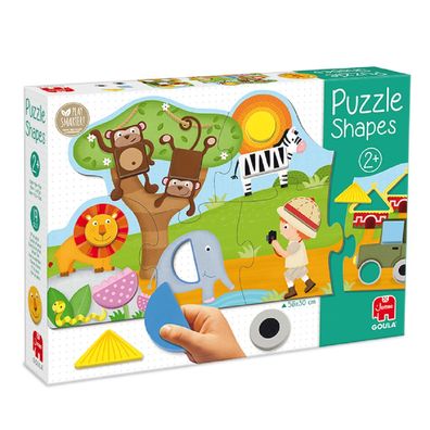 Goula 53439 Puzzle Shapes Safari