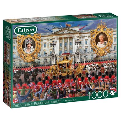 Falcon 11371 The Queen's Platinum Jubilee 1000 Teile Puzzle