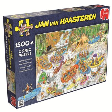 Jumbo 19015 Jan van Hassteren Wild Water Rafting 1500 Teile Puzzle