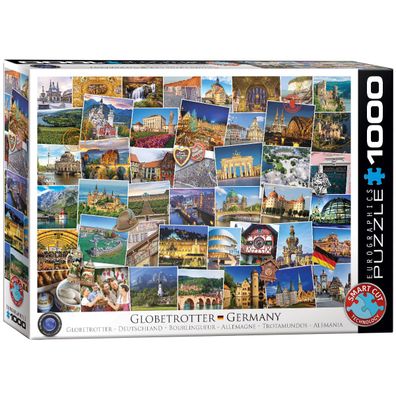 EuroGraphics 6000-5465 Globetrotter Deutschland 1000-Teile Puzzle