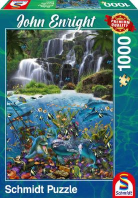 Schmidt Spiele 59684 Wasserfall John Enright, 1000 Teile Puzzle