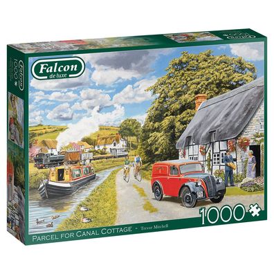 Falcon 11299 Trevor Mitchell Parcel for Canal Cottage 1000 Teile Puzzle