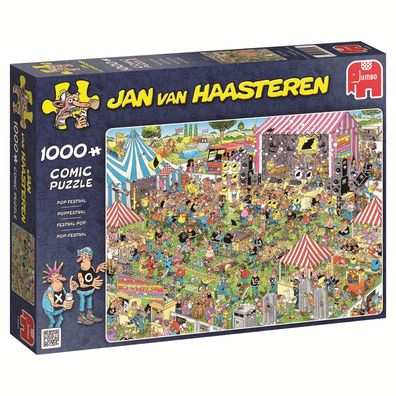 Jumbo 19028 Jan van Haasteren Pop-Festival 1000 Teile Puzzle