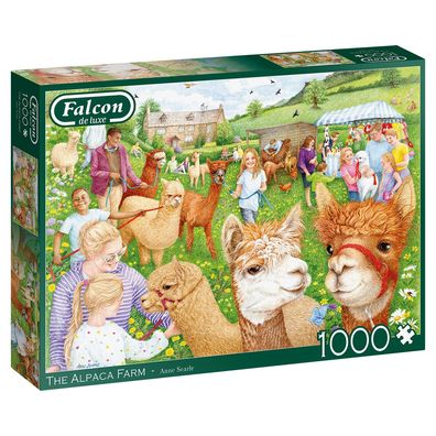 Falcon 11374 The Alpaca Farm 1000 Teile Puzzle