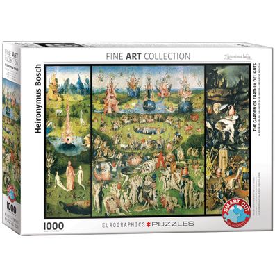 EuroGraphics 6000-0830 Der Garten der Lüste von Hieronymus Bosch 1000-Teile Puzzle