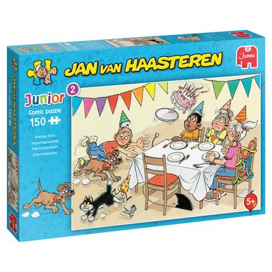 JUMBO 20059 Jan van Haasteren Junior 2 Geburtstagsparty 150 Teile Puzzle