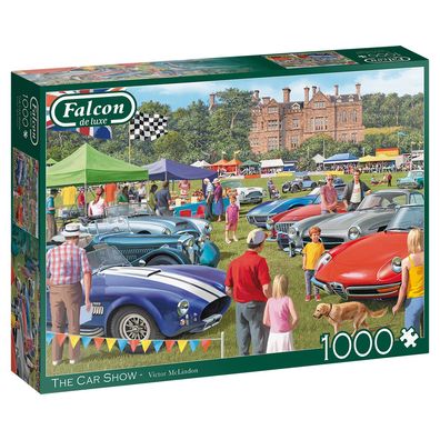 Falcon 11298 Victor McLindon The Car Show 1000 Teile Puzzle