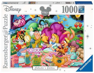Ravensburger 16737 Disney Alice im Wunderland 1000 Teile Puzzle Collectors Edition