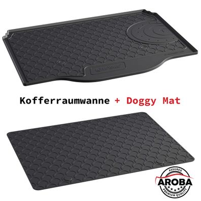 SET Kofferraumwanne & DoggyMat passend für Opel Mokka 2012-2016 Kofferraummatte