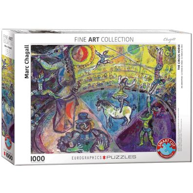 EuroGraphics 6000-0851 Das Zirkuspferd von Marc Chagall 1000-Teile Puzzle