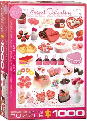 EuroGraphics 6000-0431 Süsser Valentinstag 1000 Teile Puzzle