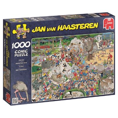 Jumbo 01491 Jan van Haasteren Im Zoo 1000 Teile Puzzle