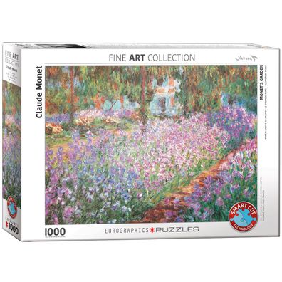EuroGraphics 6000-4908 Monets Garten bei Giverny von Claude Monet 1000 Teile Puzzle