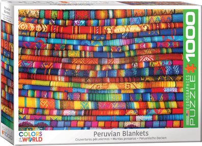 EuroGraphics 6000-5535 Peruanische Decken 1000 Teile Puzzle