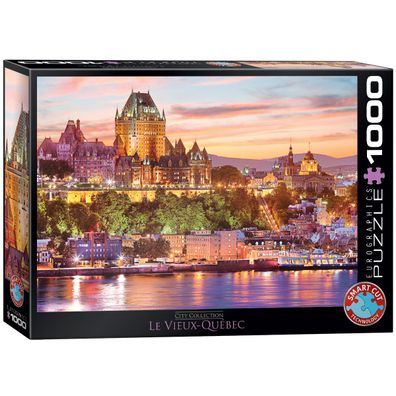 EuroGraphics 6000-0763 Ville de Québec 1000 Teile Puzzle