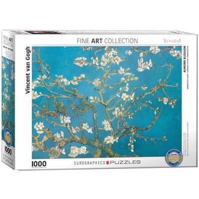 Eurographics 6000-0153 Blühende Mandelbaumzweige von Van Gogh, 1000 Teile Puzzle