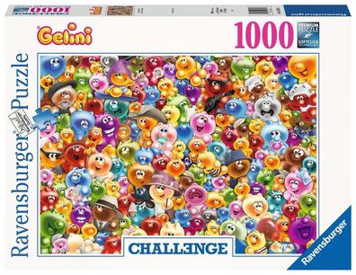 Ravensburger 16469 Ganz viel Gelini Challenge 1000 Teile Puzzle