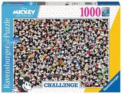 Ravensburger 16744 Challenge Mickey 1000 Teile Puzzle