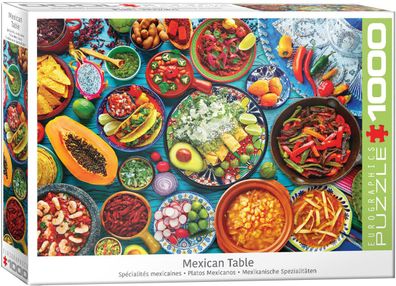 EuroGraphics 6000-5616 Mexikanische Spezialitäten 1000 Teile Puzzle