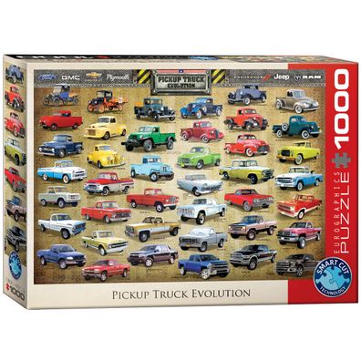 EuroGraphics 6000-0681 Pickup Truck Evolution 1000 Teile Puzzle