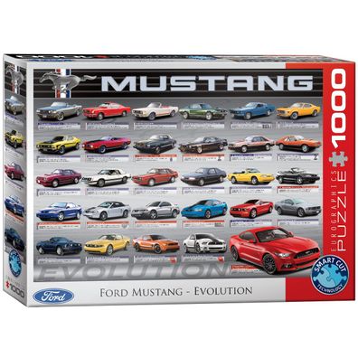 EuroGraphics 6000-0684 Ford Mustang Evolution 1000-Teile Puzzle