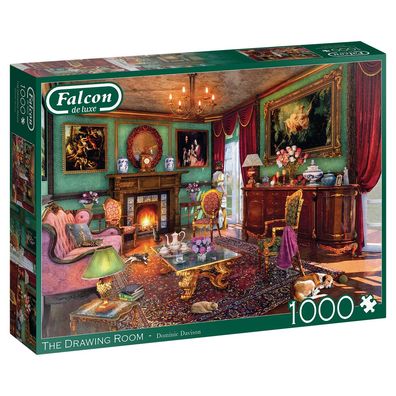 Falcon 11365 The Drawing Room 1000 Teile Puzzle