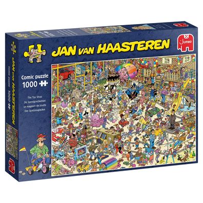 Jumbo 19073 Jan van Haasteren Der Spielzeugladen 1000 Teile Puzzle