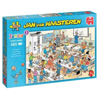 JUMBO 20062 Jan van Haasteren Junior 5 Das Klassenzimmer 360 Teile Puzzle