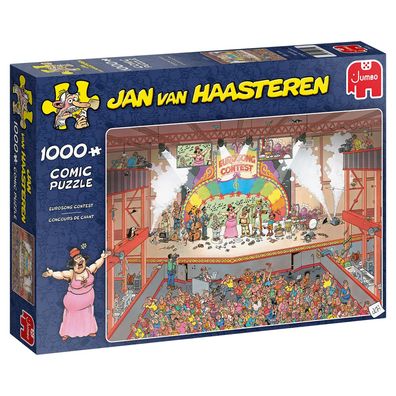 JUMBO 20025 Jan van Haasteren Eurosong Contest 1000 Teile Puzzle