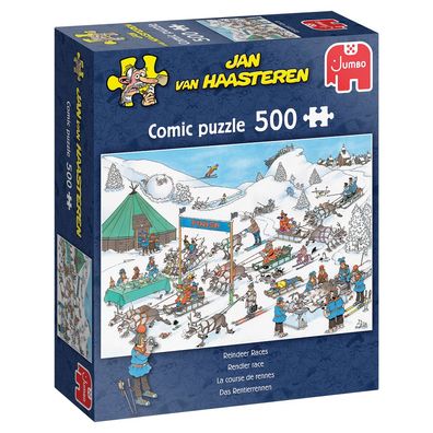 Jumbo 20051 Jan van Haasteren Das Rentierrennen 500 Teile Puzzle
