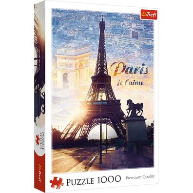 Trefl 10394 Paris im Morgengrauen 1000 Teile Puzzle